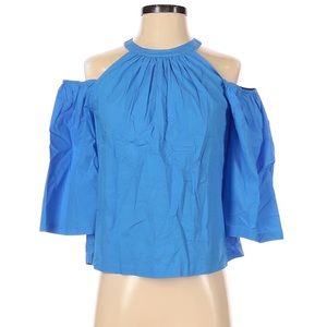 NWT Ann Taylor Size XSP 3/4 sleeveless cut out blouse